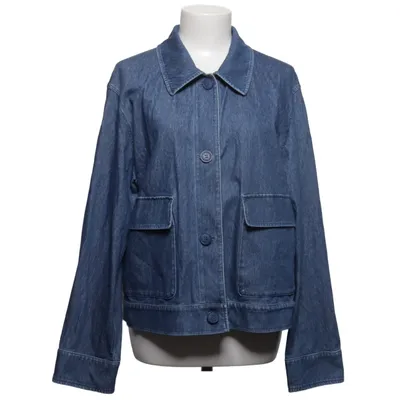 Spijkerjas (Blauw) van Uniqlo Katoen, Elastaan