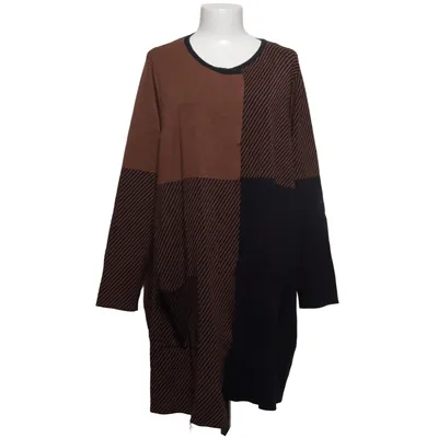 Cardigan (Brun, Sort) fra Selection by Ulla Popken Polyamid, Viscose