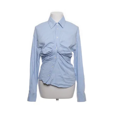 Blus (Blå) från Zara Bomull, Elastan, Polyamid