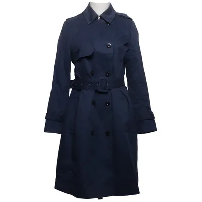 Trenchcoat (Blå) fra Tiger of Sweden Bomuld, Polyurethan, Viscose