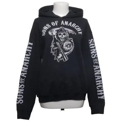 Capuchon sweater (Zwart) van Gildan Katoen, Polyester