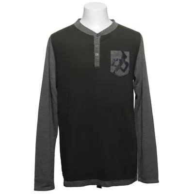 T-shirt manches longues (Vert) de LRG Coton