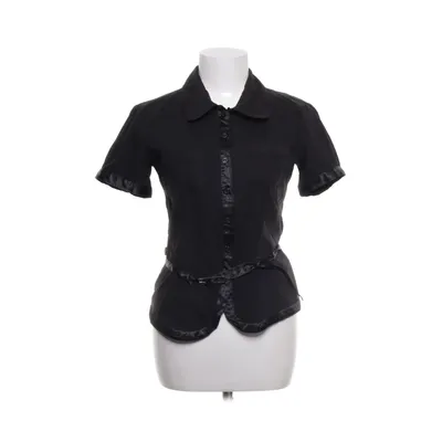 Short sleeve shirt (Black) from VILA Clothes Cotton, Elastane, Polyamide