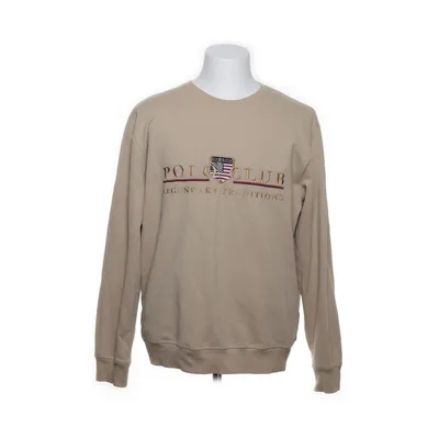 Collegetröja (Beige) från Vinson Polo Club Bomull, Polyester