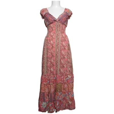 Maxikjole (Pink, Flerfarvet) fra Natura Polyester