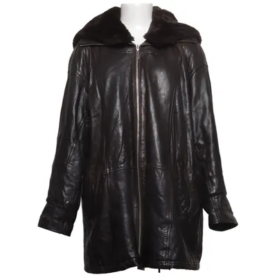 Leren jas (Bruin) van PG Leather Fashion