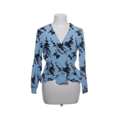 Wikkelblouse (Blauw, Meerkleurig) van Samsøe & Samsøe Viscose