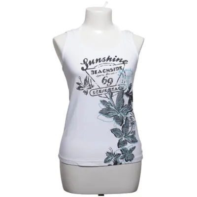 Tank Top (White, Blue, Black) from Scene Cotton, Elastane