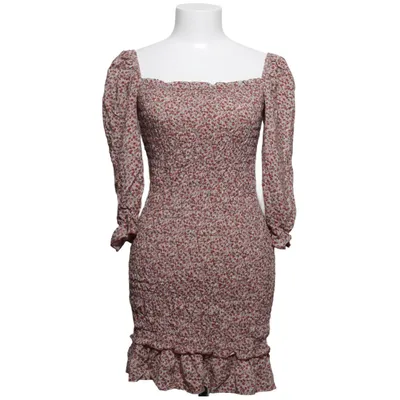Klänning (Brun, Flerfärgad) från Dilvin Basic Polyester, Viskos