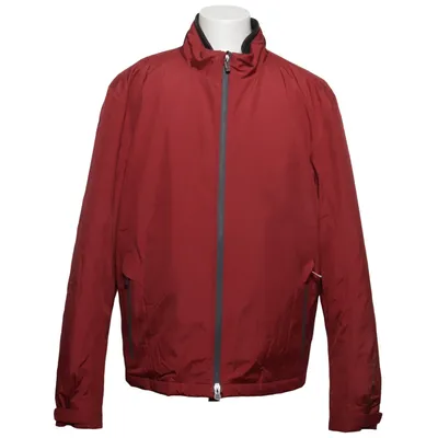 Outdoor jacket (Red) from Zegna Sport Leather, Polyester
