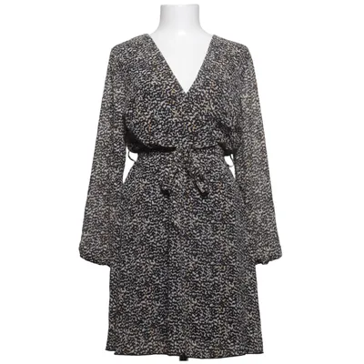 Robe (Noir, Blanc, Jaune) de Lilie Rose Polyester