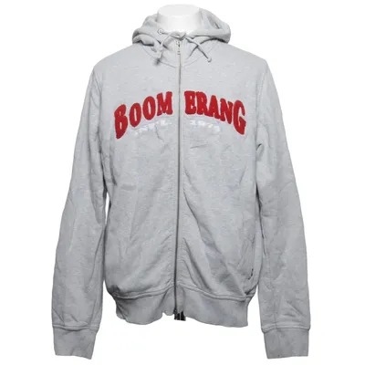 Huvtröja (Grå, Röd) från Boomerang Bomull, Polyester