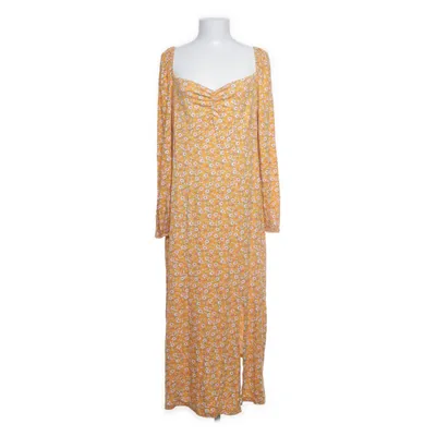Maxi dress (Yellow, Multicolored) from Missguided Maternity Elastane, Viscose