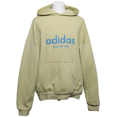 Huvtröja (Gul) från Adidas x Fear of God Bomull, Återvunnen polyester