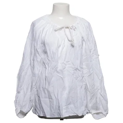 Bluse (Hvid) fra H&M Bomuld, Linned