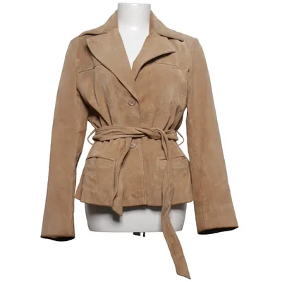 Blazer en cuir (Marron) de Livelo Attitude