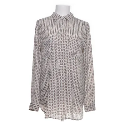 Blouse (Beige, Brown, Multicolored) from Ann Taylor Loft Polyester