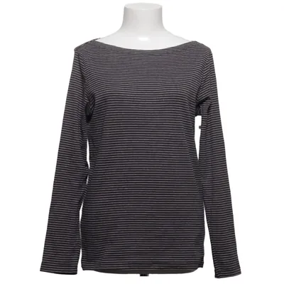 T-shirt à manches longues (Gris, Blanc) de Jackpot Coton, Polyester