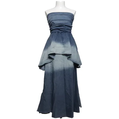 Denim dress (Blue, Gray) from Monique Cotton, Polyester