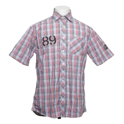 Chemise à manches courtes (Bleu, Rouge, Blanc) de Kitaro Coton