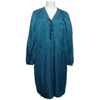 Jurk (Blauw) van Ze-Ze Polyester, Viscose