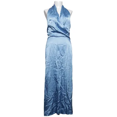 Halterneck dress (Blue) from Zara Elastane, Viscose