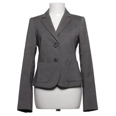 Blazer (Gray) from More & More Elastane, Polyester, Wool