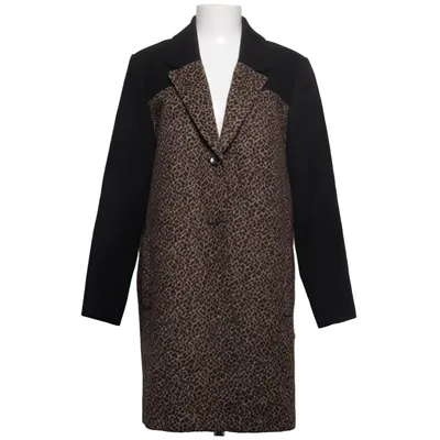 Coat (Black, Brown) from Religion Cotton, Polyester, Wool