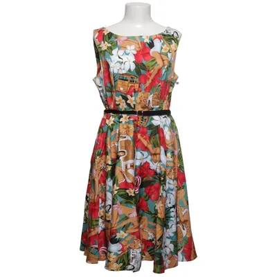 Jurk (Groen, Rood, Meerkleurig) van Jetset Trends