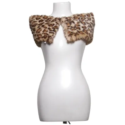 Krage (Brun, Beige, Svart) Polyester