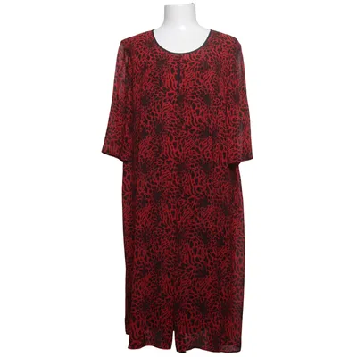 Jurk (Rood, Zwart) van Anna Aura Elastaan, Polyester