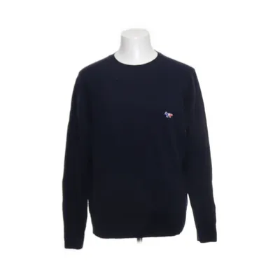 Trui (Blauw) van Maison Kitsuné Wol