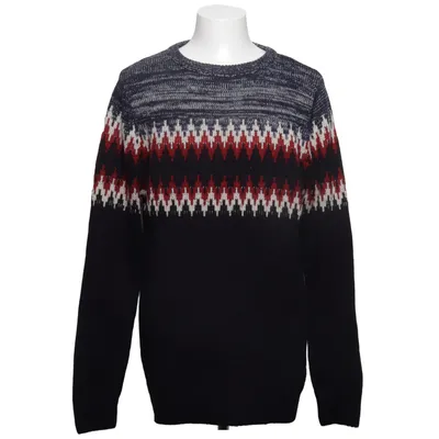 Pull-over (Bleu, Multicolore) de Kashmir