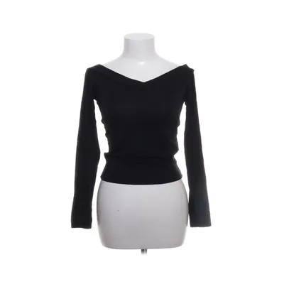 Top (Black) from Pieces Elastane, Viscose