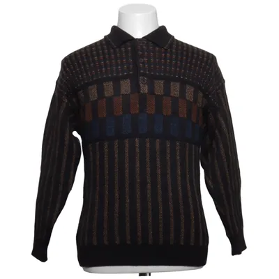 Noorse trui (Zwart, Bruin, Blauw) van Jockey Katoen, Wol