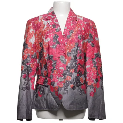 Blazer (Roze, Grijs, Meerkleurig) van Gerry Weber Acetaat, Katoen