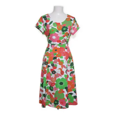 Klänning (Vit, Flerfärgad) från Cissi och Selma Elastan, Ekologisk bomull