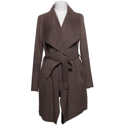 Frakke (Brun) fra ONLY Elastan, Polyester