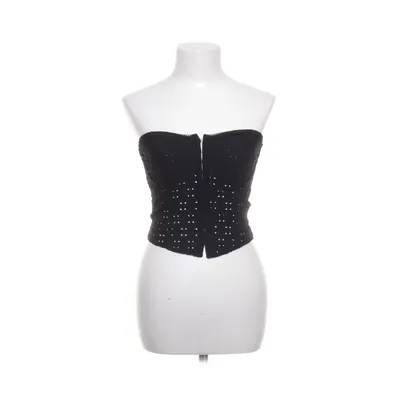 Tube top (Zwart) van Divided by H&M Elastaan, Polyester
