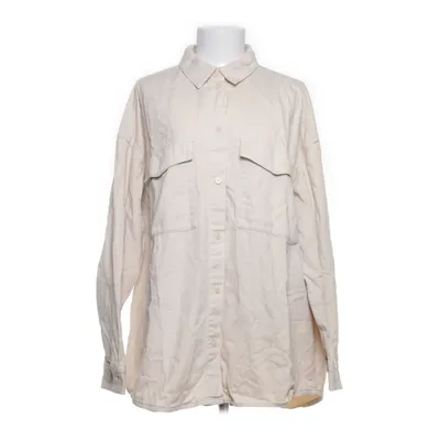 Denim blouse (Beige) van Monki Katoen