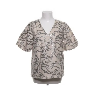 Topp (Beige, Silverfärgad) från Leveté Room Bomull, Polyester, Viskos