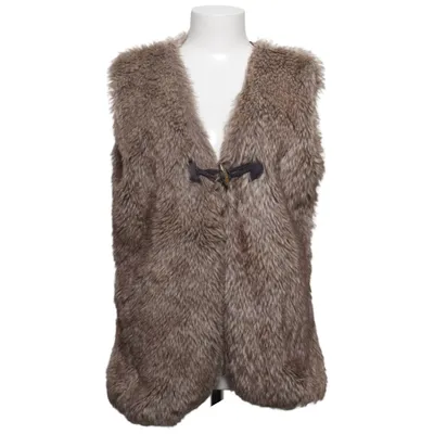 Gilet en fourrure (Marron) de Achilleas