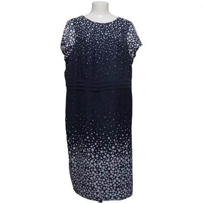 Dress (Blue, White) from Bonita Polyester