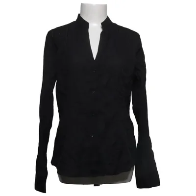 Blouse (Zwart) van Express Design Studio Katoen, Zijde