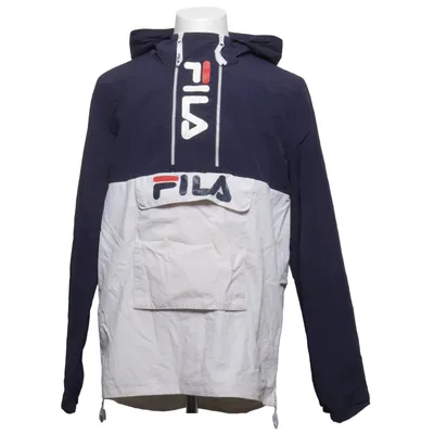 Anorak (Bleu, Blanc) de Fila Polyamide, Polyester