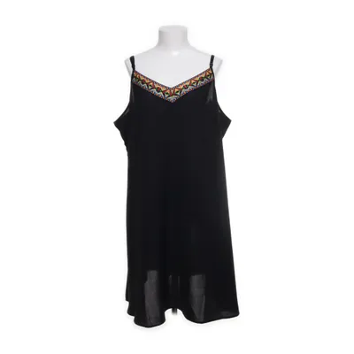 Klänning (Svart, Flerfärgad) från Emery Rose Elastan, Polyester