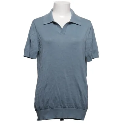 Polotrøje (Blå) fra Saks Fifth Avenue Bomuld, Tencel