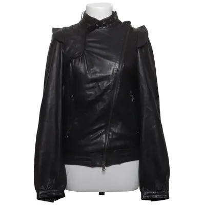 Bikerjacka (Topgear1) från Designers Remix Collection Acetat, Skinn