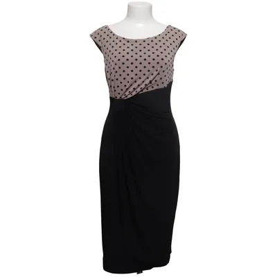 Robe (Noir, Beige) de Connected Apparel Élasthane, Polyester