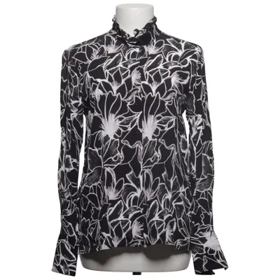 Bluse (Schwarz, Weiß) von The Shirt Factory Viskose
